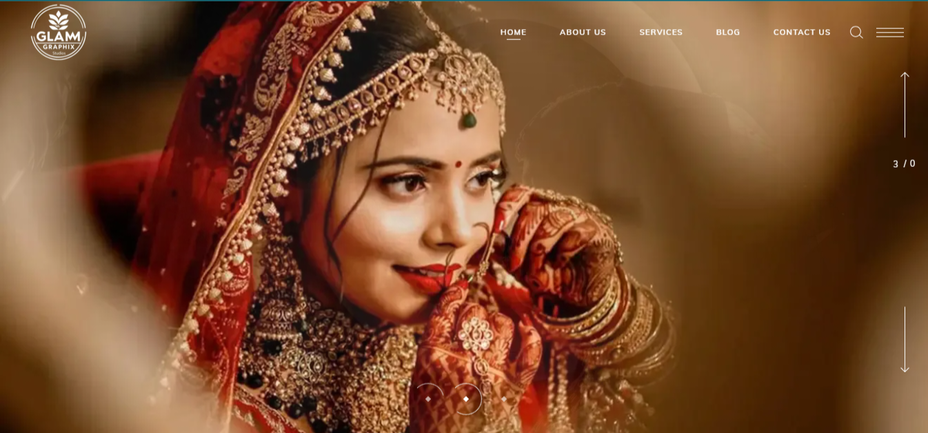 Wedding Photo & Videography Website