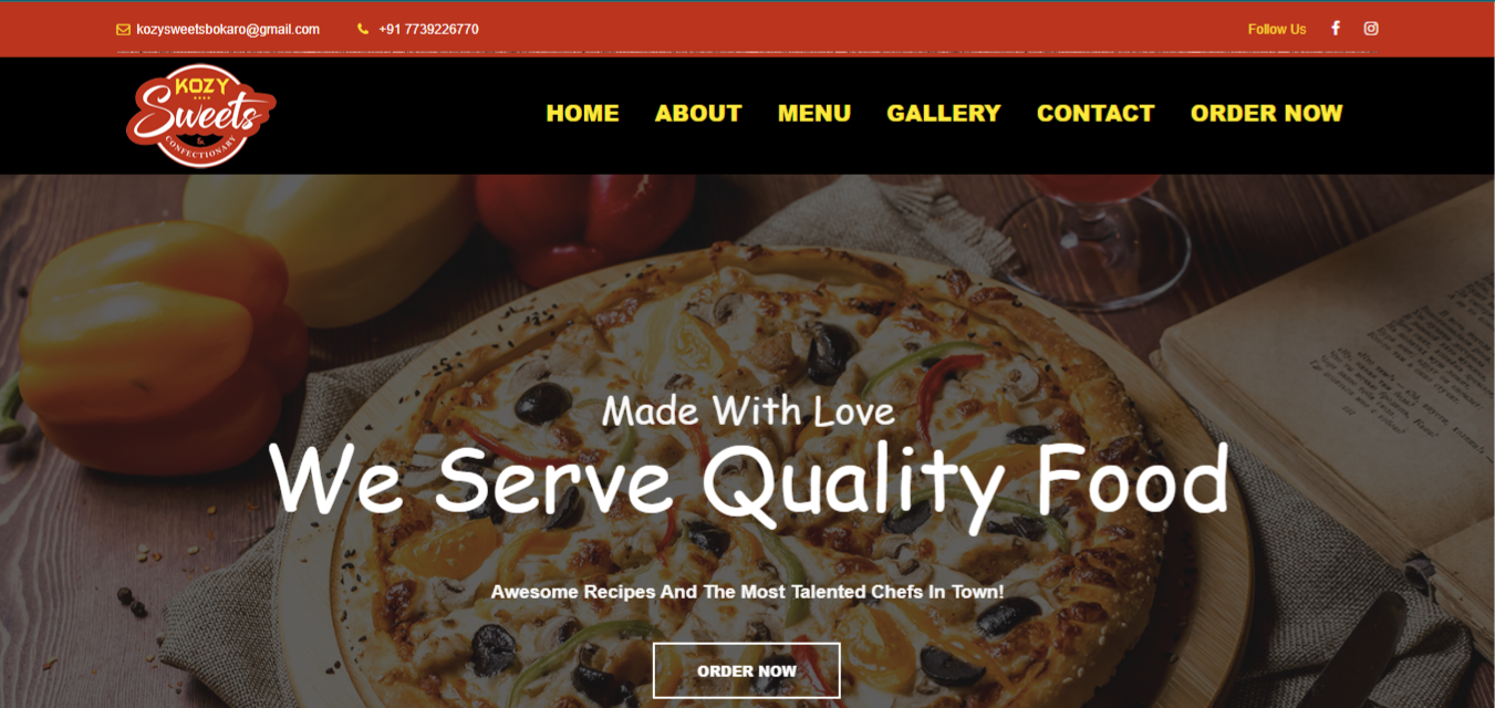 Online Food Delivery Platform